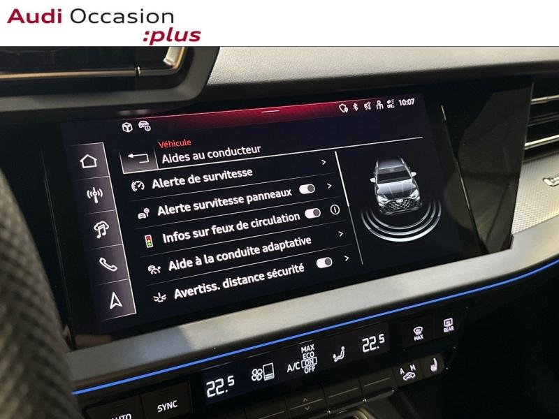 Voitures occasions Audi A3 Sportback S line Montigny-le-Bretonneux