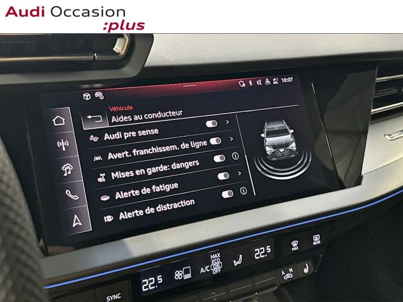 Voitures occasions Audi A3 Sportback S line Montigny-le-Bretonneux