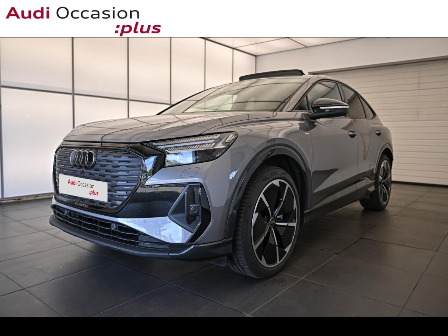 Voitures occasions Audi Q4 Sportback e-tron S line Montigny-le-Bretonneux