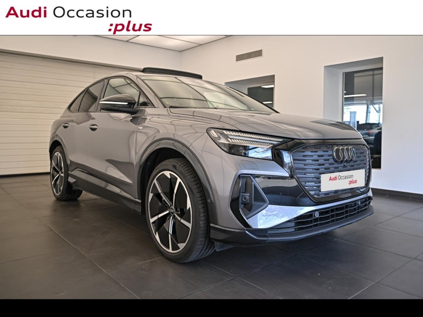 Voitures occasions Audi Q4 Sportback e-tron S line Montigny-le-Bretonneux