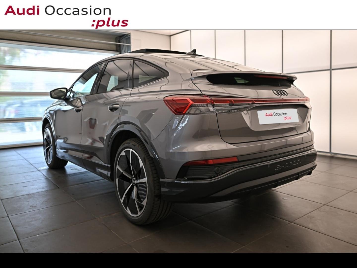 Voitures occasions Audi Q4 Sportback e-tron S line Montigny-le-Bretonneux