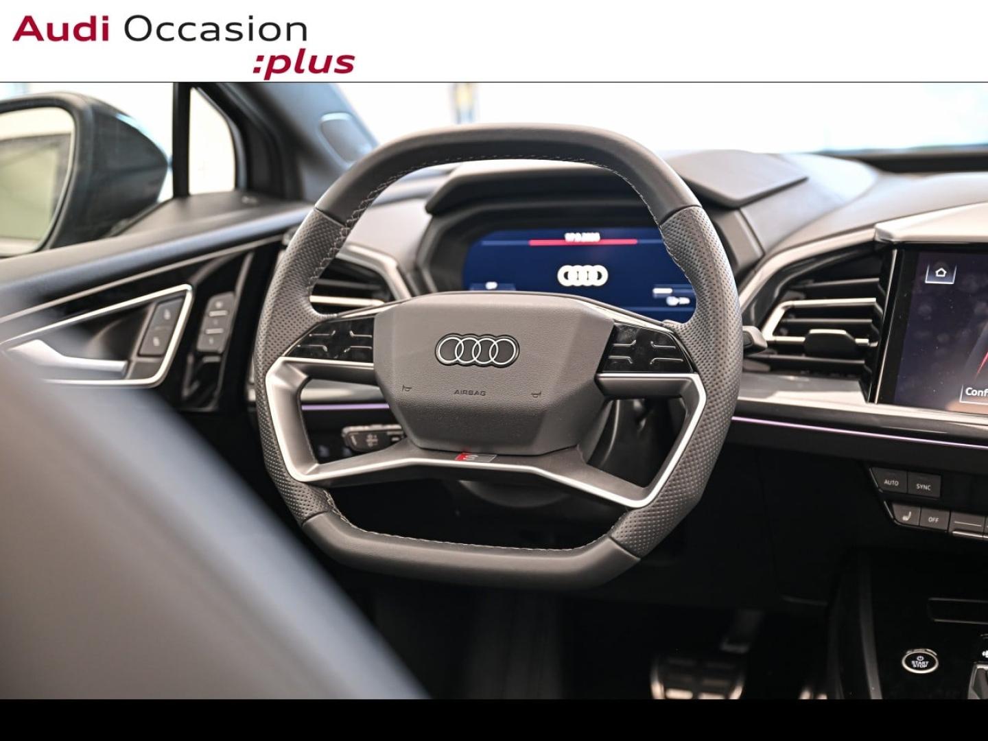 Voitures occasions Audi Q4 Sportback e-tron S line Montigny-le-Bretonneux