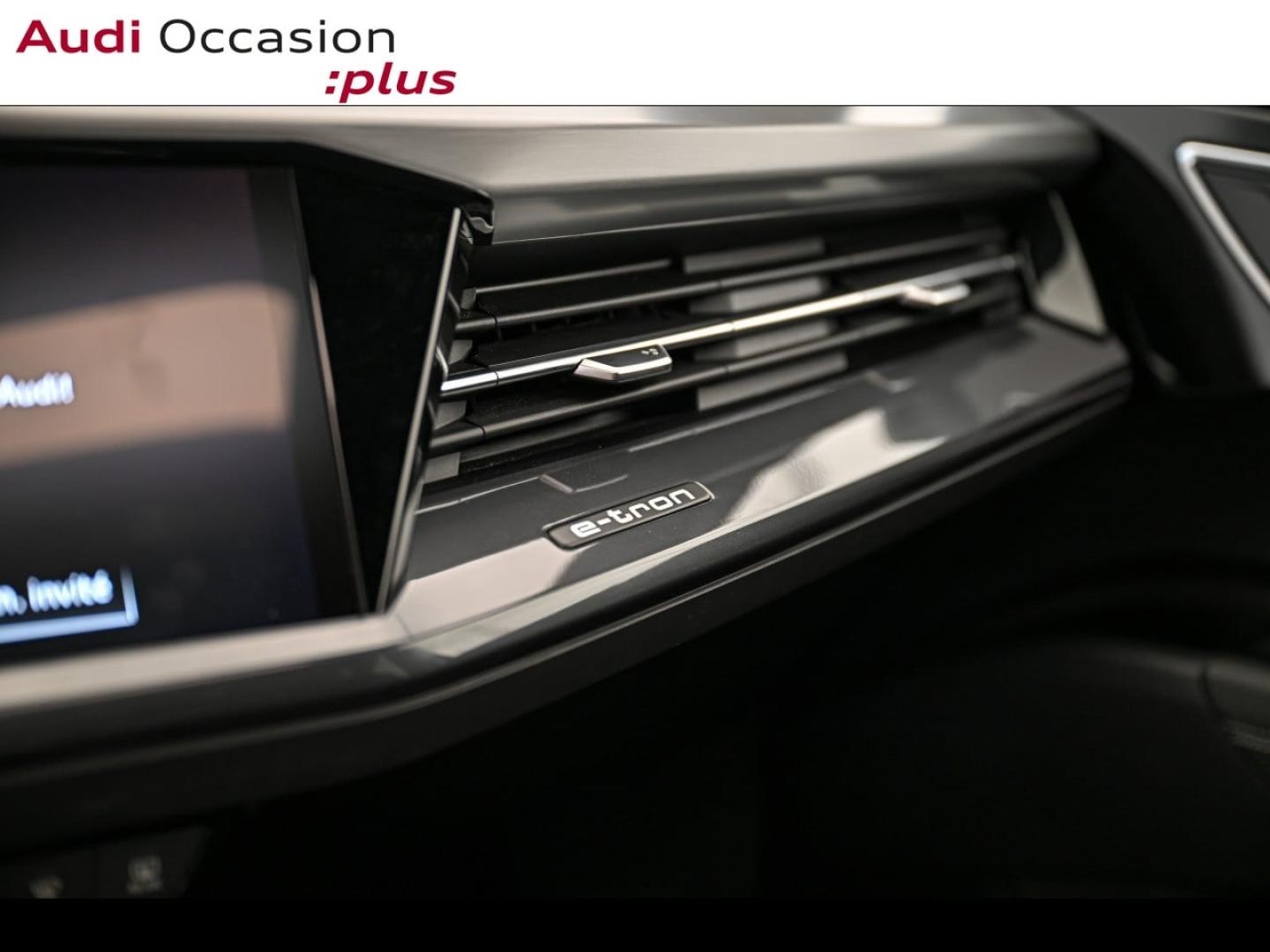 Voitures occasions Audi Q4 Sportback e-tron S line Montigny-le-Bretonneux