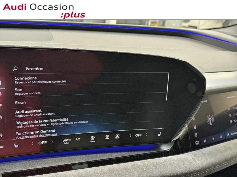 Voitures occasions Audi Q6 Sportback e-tron S line Montigny-le-Bretonneux