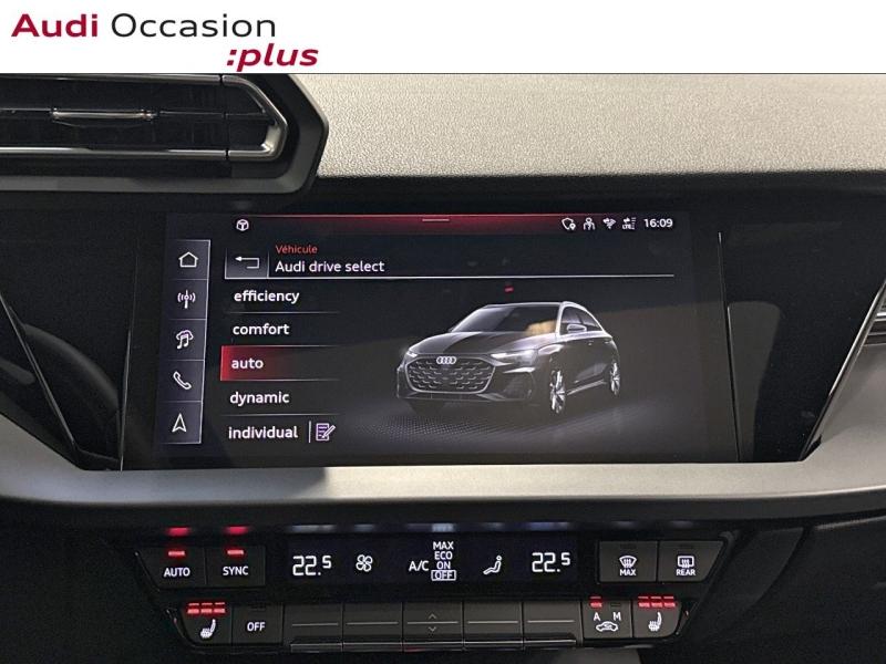 Voitures occasions Audi A3 Sportback S line Montigny-le-Bretonneux