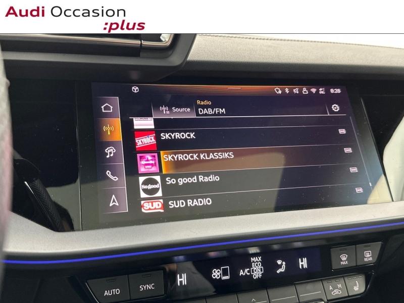 Voitures occasions Audi A3 Sportback S line Montigny-le-Bretonneux