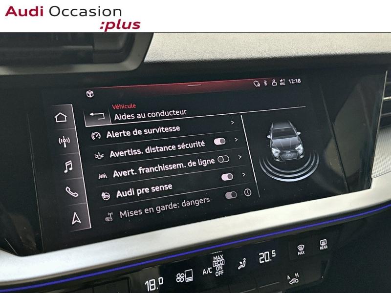 Voitures occasions Audi A3 Sportback S line Montigny-le-Bretonneux