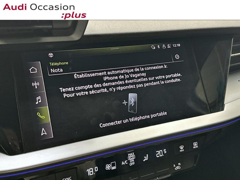 Voitures occasions Audi A3 Sportback S line Montigny-le-Bretonneux