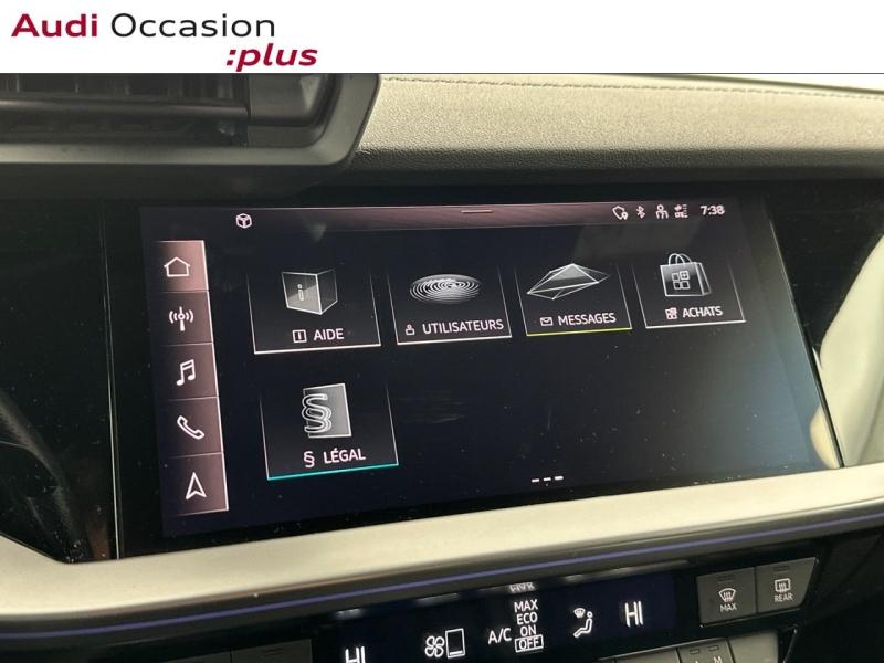 Voitures occasions Audi A3 Sportback S line Montigny-le-Bretonneux