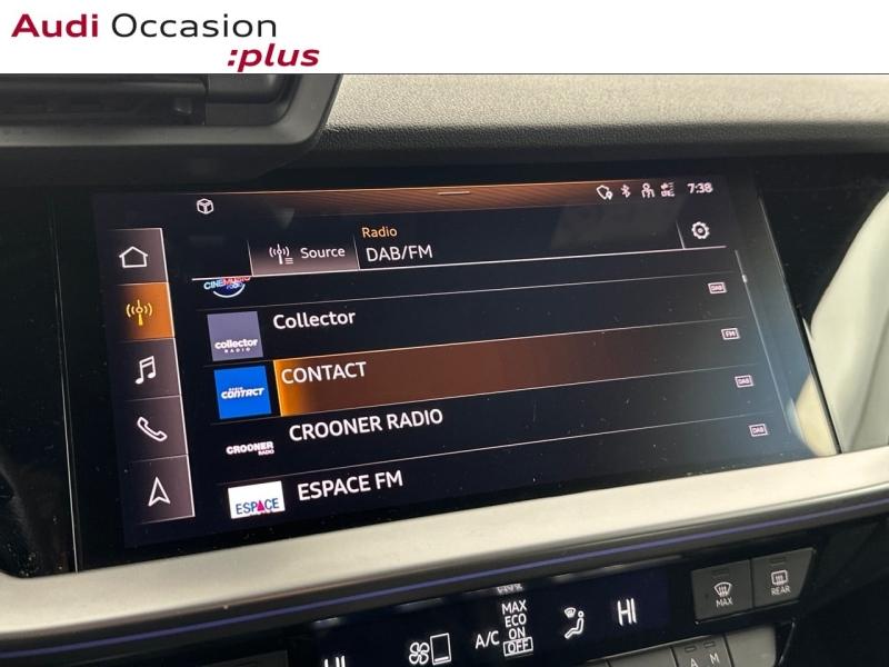 Voitures occasions Audi A3 Sportback S line Montigny-le-Bretonneux