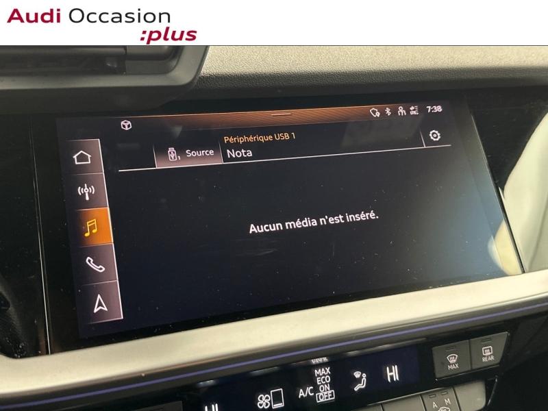 Voitures occasions Audi A3 Sportback S line Montigny-le-Bretonneux