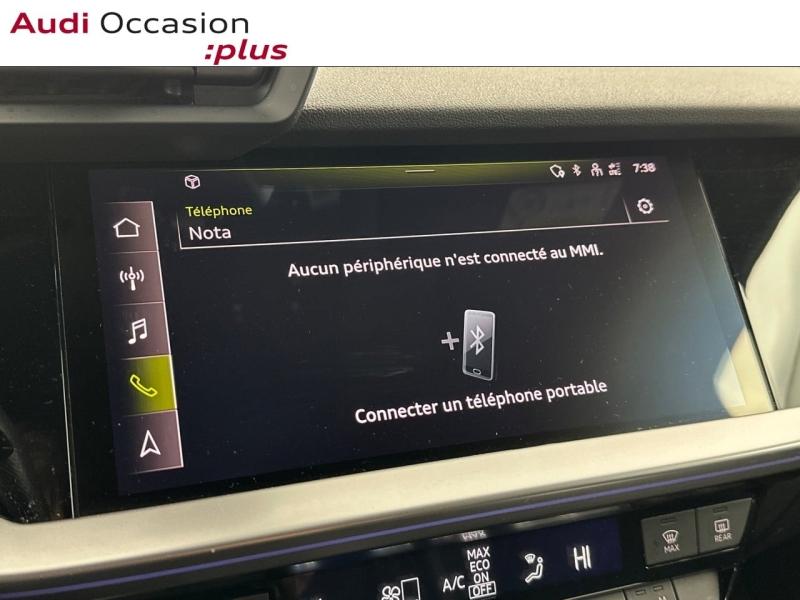 Voitures occasions Audi A3 Sportback S line Montigny-le-Bretonneux