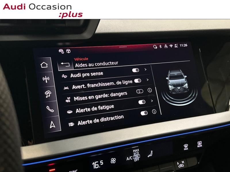 Voitures occasions Audi A3 Sportback S line Montigny-le-Bretonneux