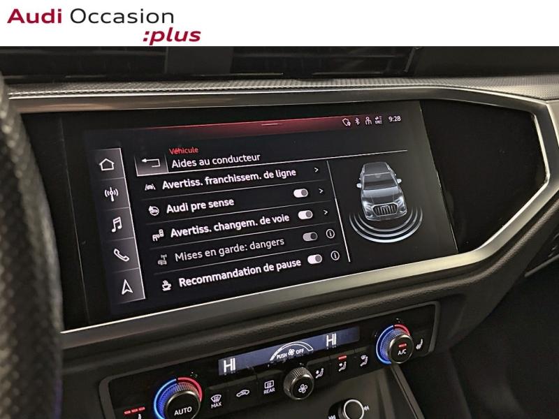 Voitures occasions Audi Q3 S line Montigny-le-Bretonneux