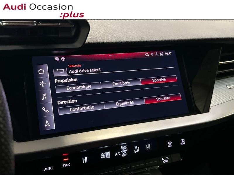 Voitures occasions Audi A3 Sportback S line Montigny-le-Bretonneux