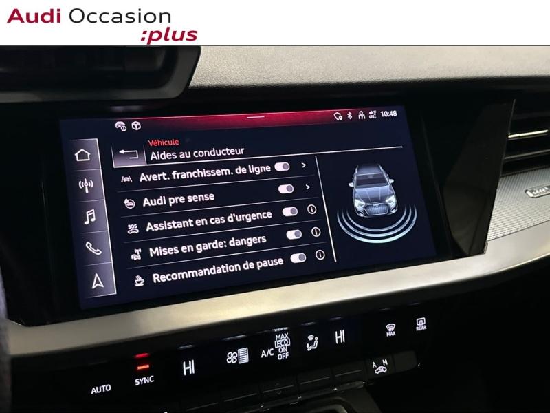 Voitures occasions Audi A3 Sportback S line Montigny-le-Bretonneux