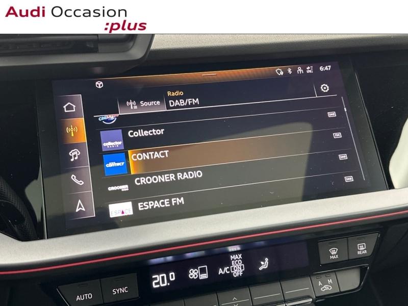 Voitures occasions Audi A3 Sportback S line Montigny-le-Bretonneux