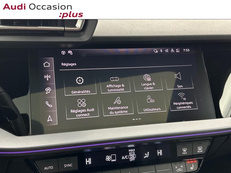 Voitures occasions Audi A3 Berline S line Montigny-le-Bretonneux