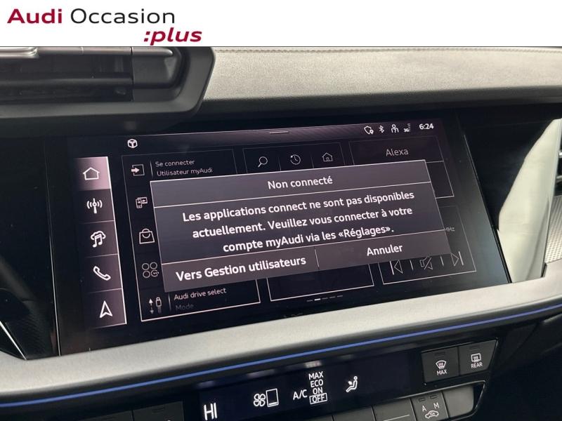 Voitures occasions Audi A3 Sportback S line Montigny-le-Bretonneux