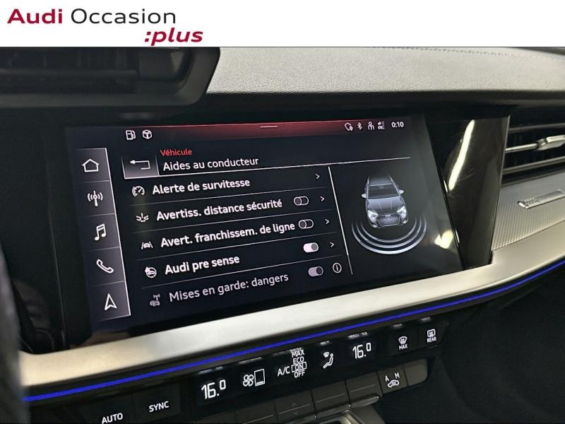 Voitures occasions Audi A3 Sportback S line Montigny-le-Bretonneux