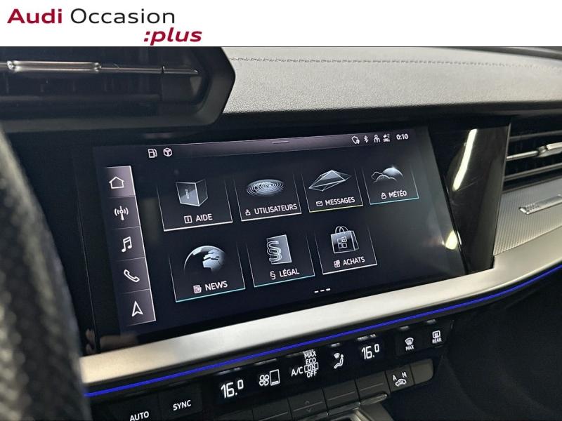 Voitures occasions Audi A3 Sportback S line Montigny-le-Bretonneux