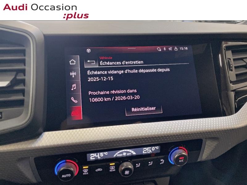 Voitures occasions Audi A1 Sportback S line Montigny-le-Bretonneux
