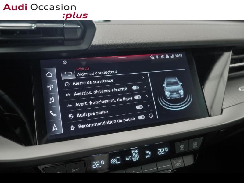 Voitures occasions Audi A3 Sportback S line Montigny-le-Bretonneux