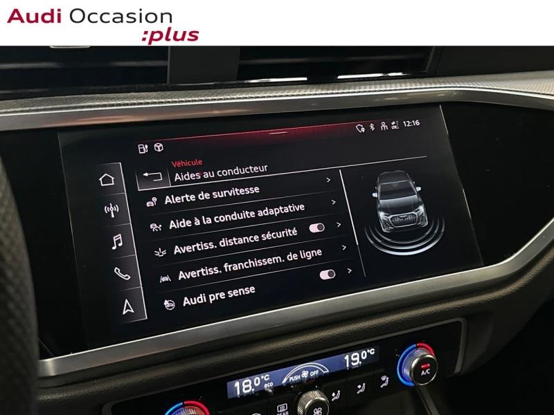 Voitures occasions Audi Q3 Sportback S line Montigny-le-Bretonneux