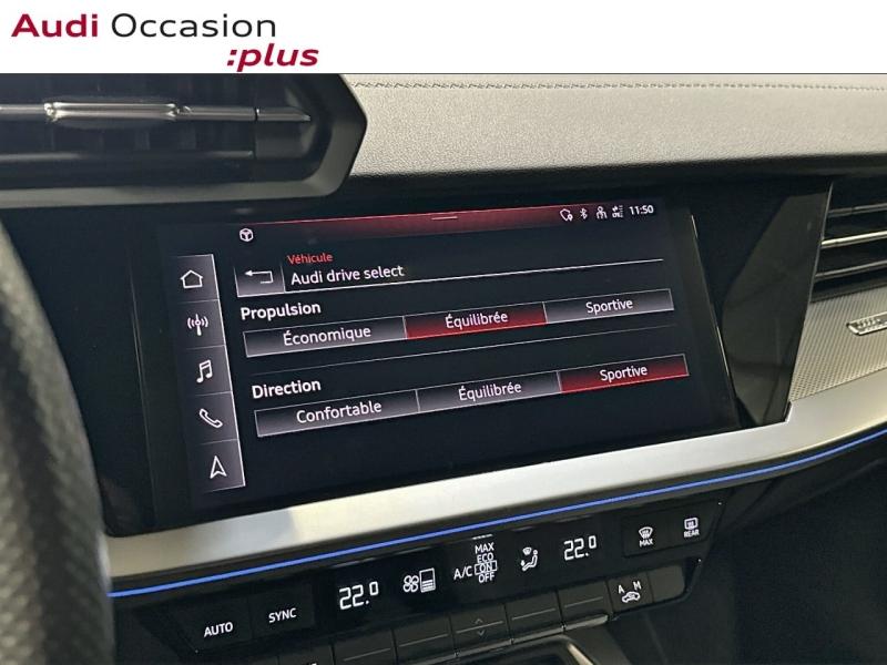 Voitures occasions Audi A3 Sportback S line Montigny-le-Bretonneux