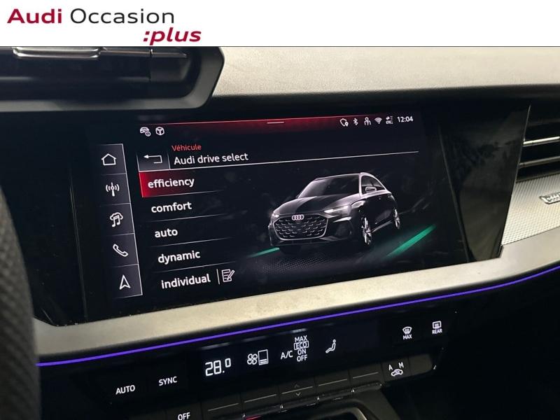 Voitures occasions Audi A3 Sportback S line Montigny-le-Bretonneux