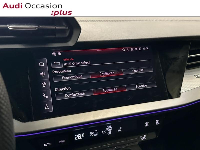 Voitures occasions Audi A3 Sportback S line Montigny-le-Bretonneux