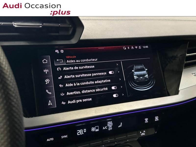 Voitures occasions Audi A3 Sportback S line Montigny-le-Bretonneux