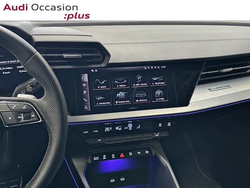 Voitures occasions Audi A3 Sportback S line Montigny-le-Bretonneux