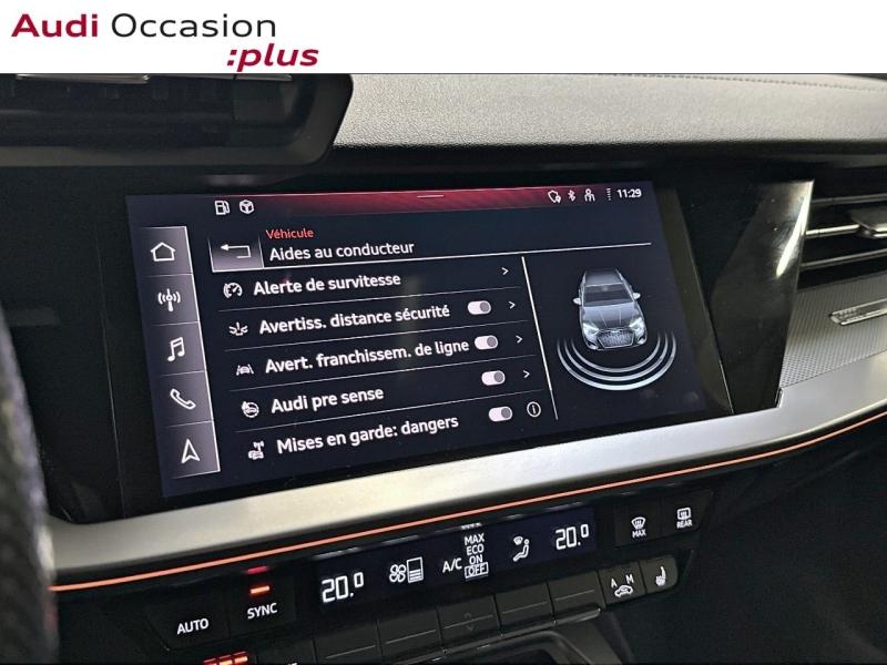 Voitures occasions Audi A3 Sportback S line Montigny-le-Bretonneux