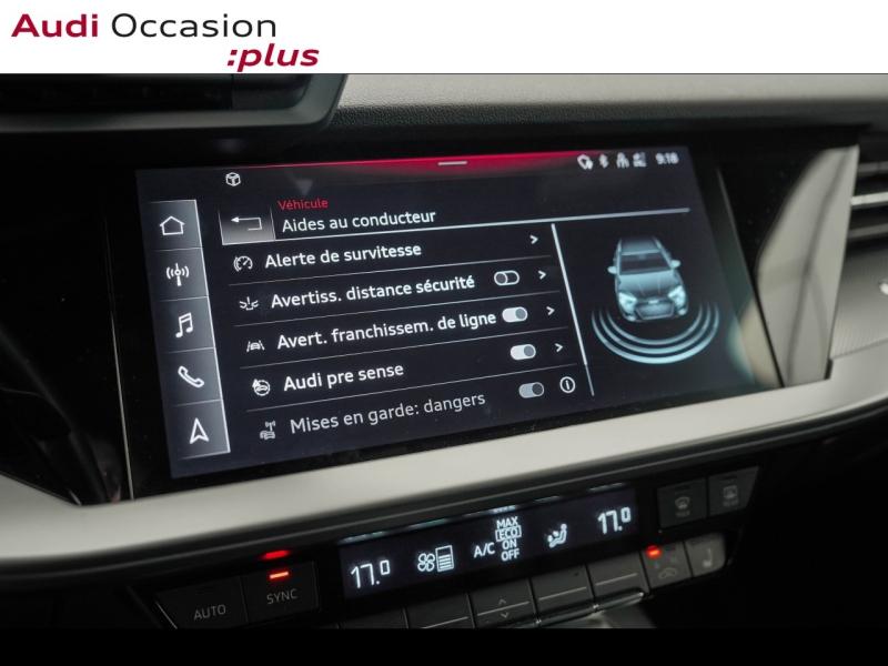 Voitures occasions Audi A3 Sportback S line Montigny-le-Bretonneux