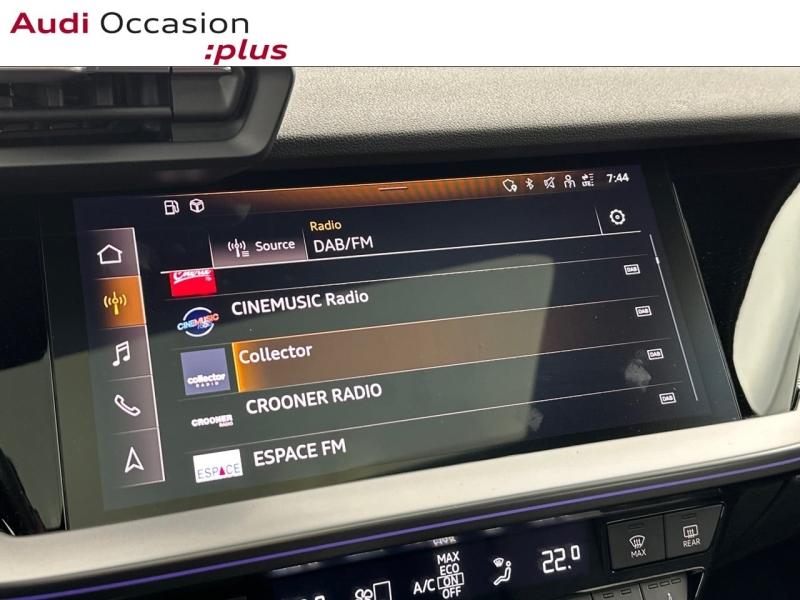 Voitures occasions Audi A3 Sportback S line Montigny-le-Bretonneux