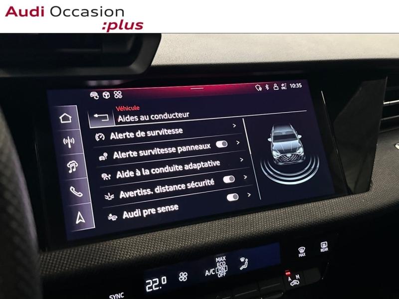 Voitures occasions Audi A3 Sportback S line Montigny-le-Bretonneux