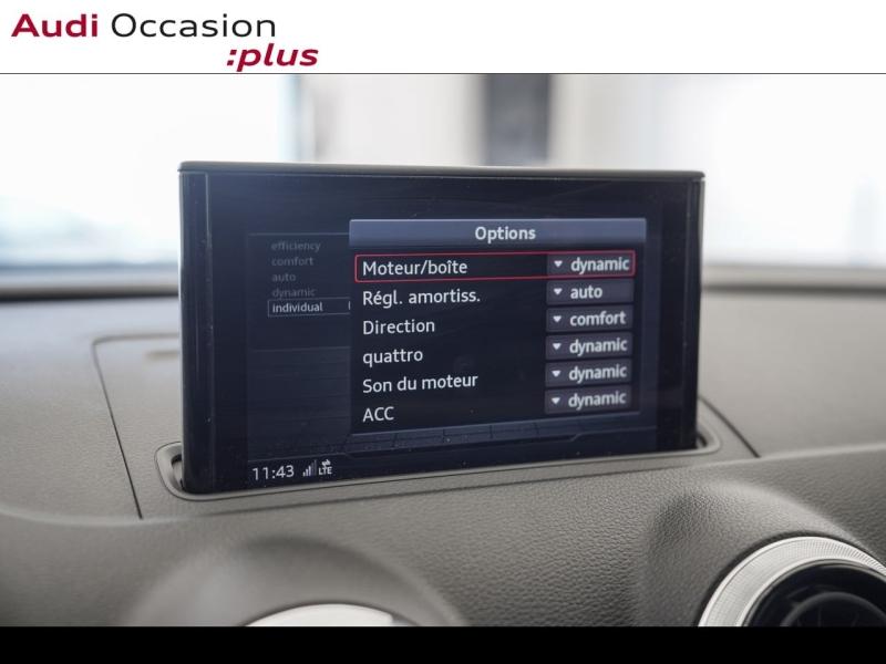 Voitures occasions Audi S3 Sportback Base Montigny-le-Bretonneux