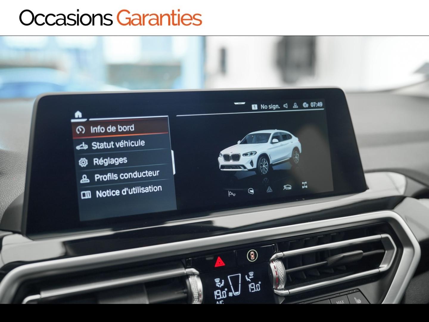 Voitures occasions BMW X4 xLine Montigny-le-Bretonneux
