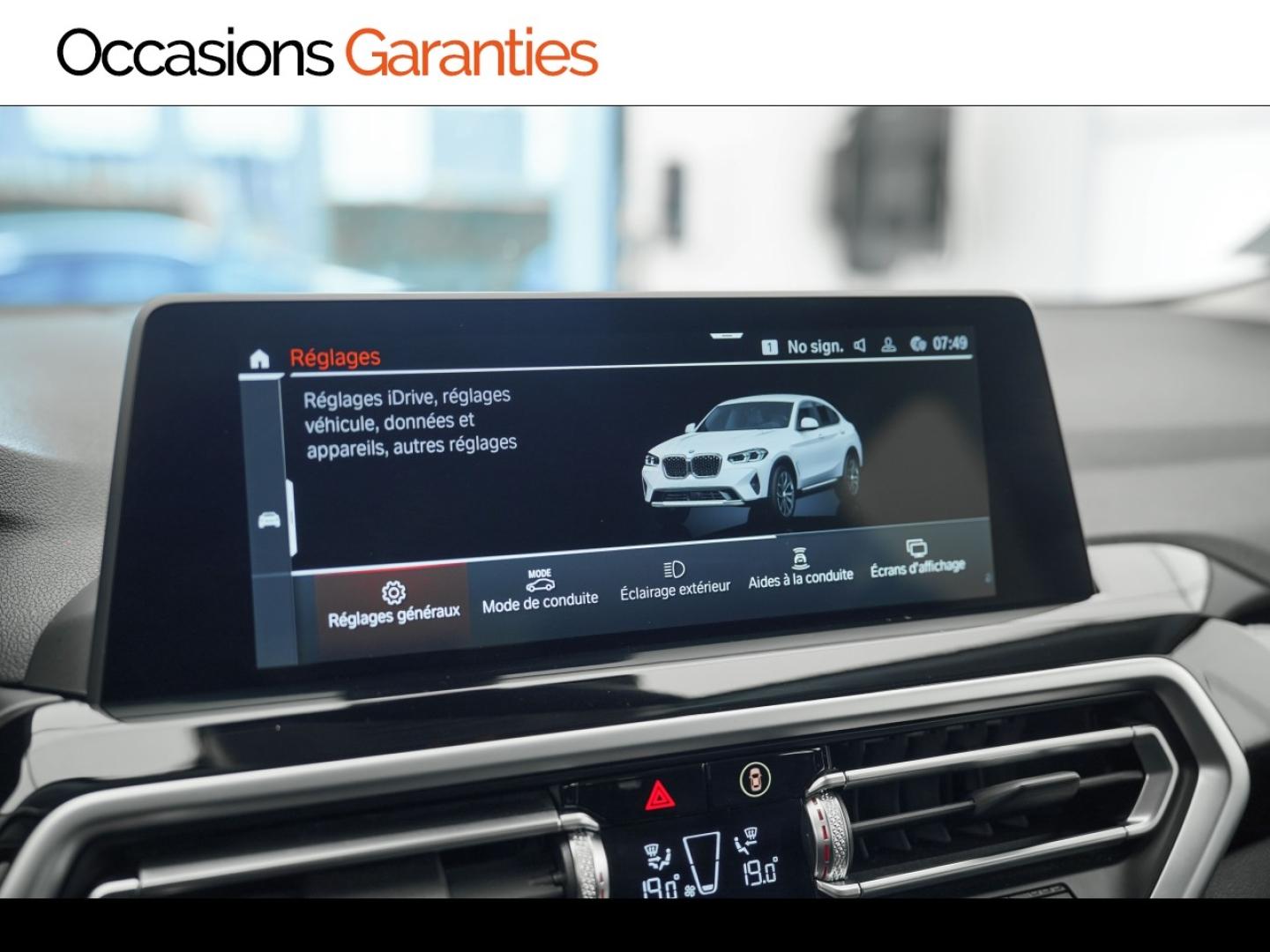 Voitures occasions BMW X4 xLine Montigny-le-Bretonneux
