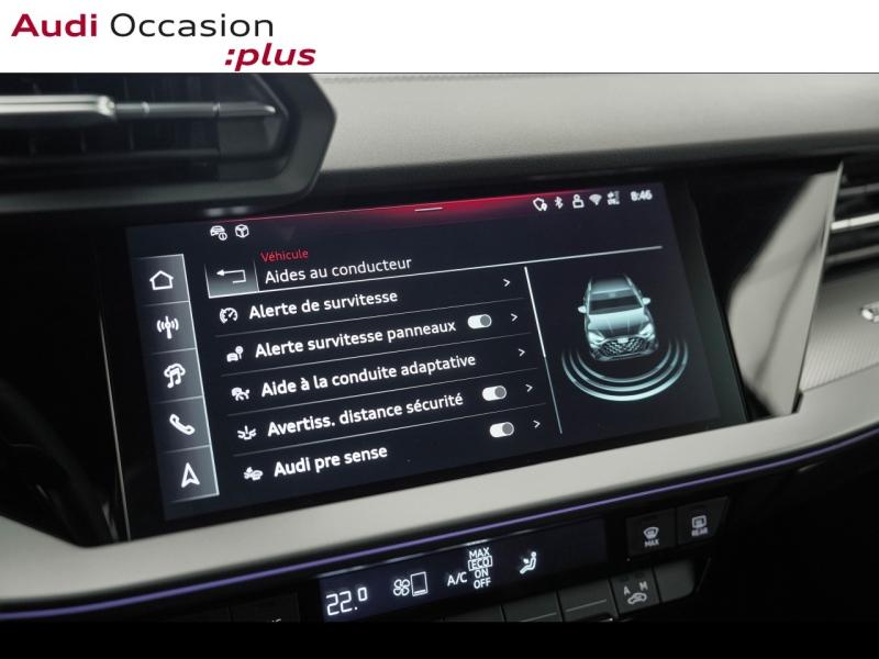 Voitures occasions Audi A3 Sportback S line Montigny-le-Bretonneux