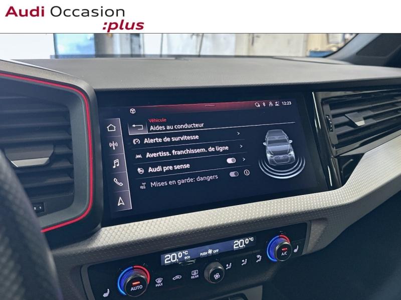 Voitures occasions Audi A1 Sportback S line Montigny-le-Bretonneux