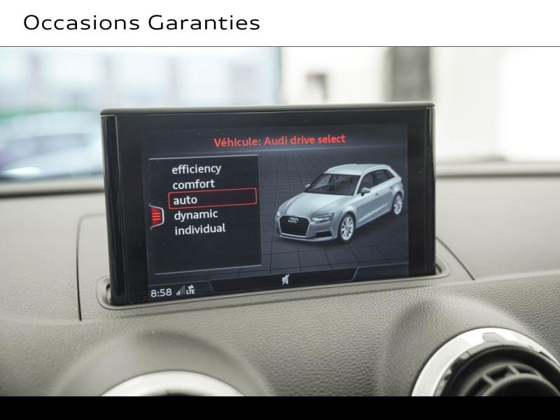Voitures occasions Audi A3 Sportback S line Montigny-le-Bretonneux