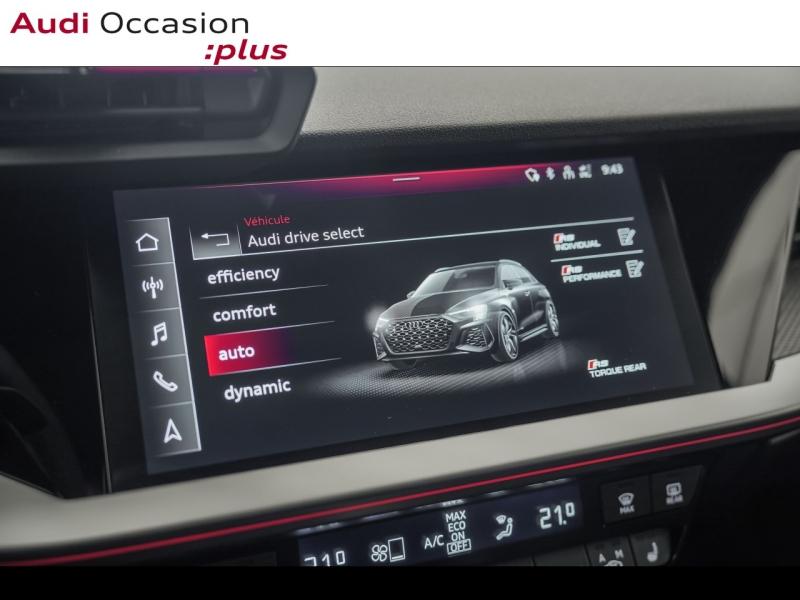 Voitures occasions Audi RS3 Sportback Base Montigny-le-Bretonneux