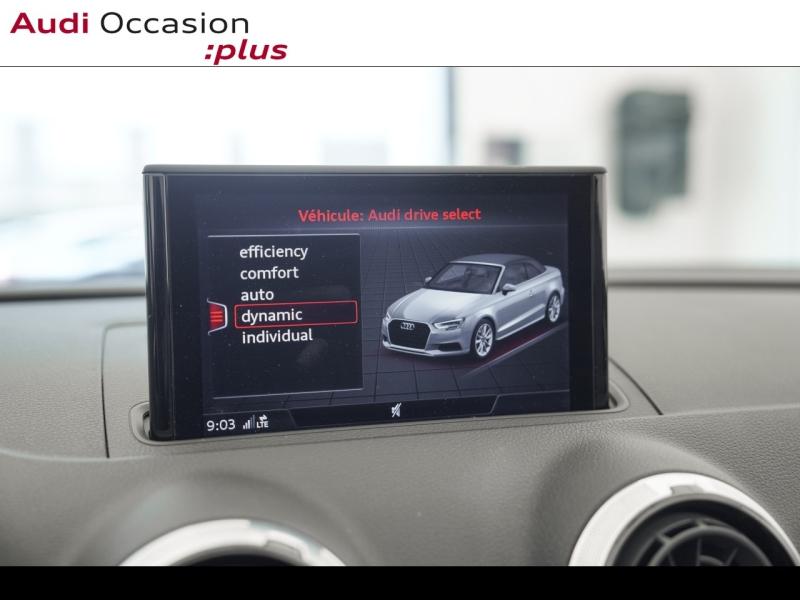 Voitures occasions Audi A3 Cabriolet Design luxe Montigny-le-Bretonneux