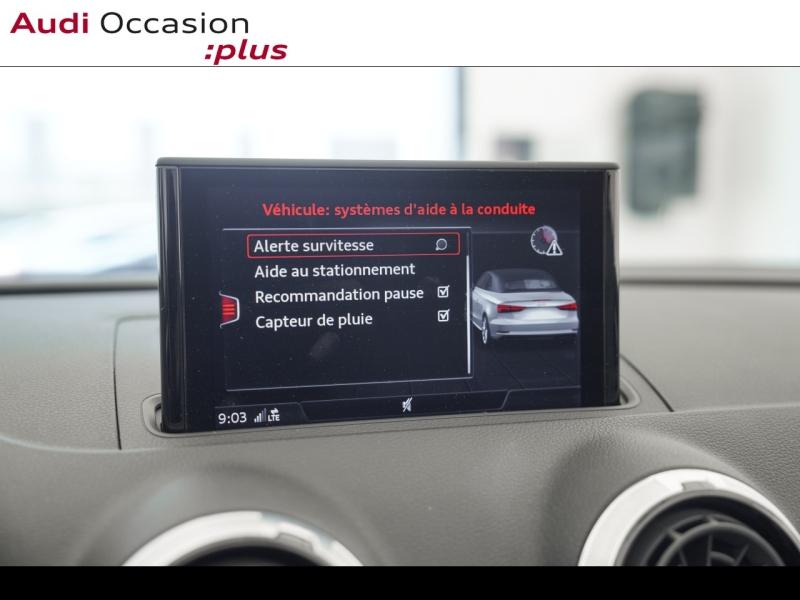 Voitures occasions Audi A3 Cabriolet Design luxe Montigny-le-Bretonneux