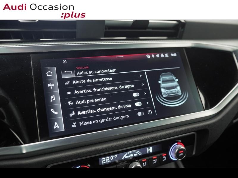 Voitures occasions Audi Q3 Sportback S line Montigny-le-Bretonneux