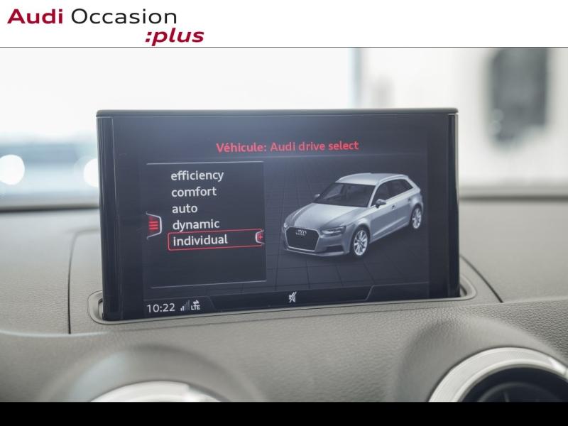 Voitures occasions Audi A3 Sportback Design luxe Montigny-le-Bretonneux