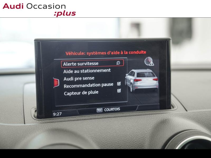 Voitures occasions Audi A3 Sportback Base Montigny-le-Bretonneux