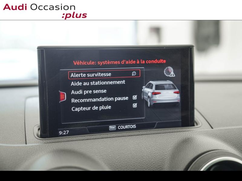 Voitures occasions Audi A3 Sportback Base Montigny-le-Bretonneux